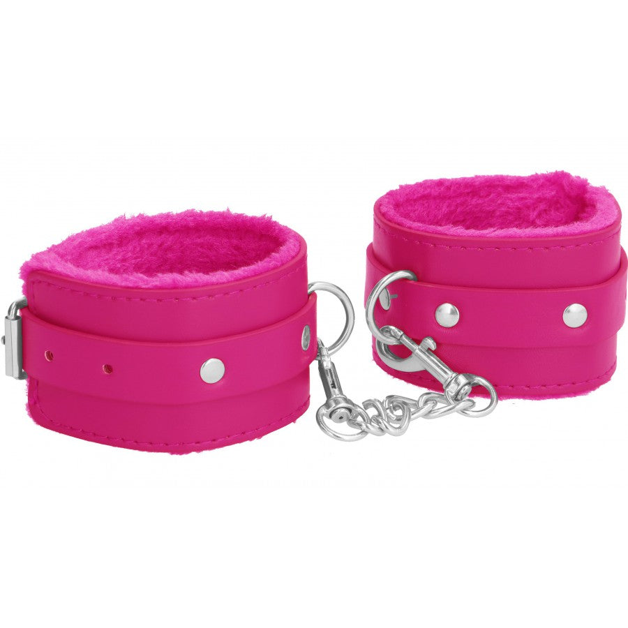 OUTCH !- Menottes de poignet Plush - MONT' A BORD SHOP