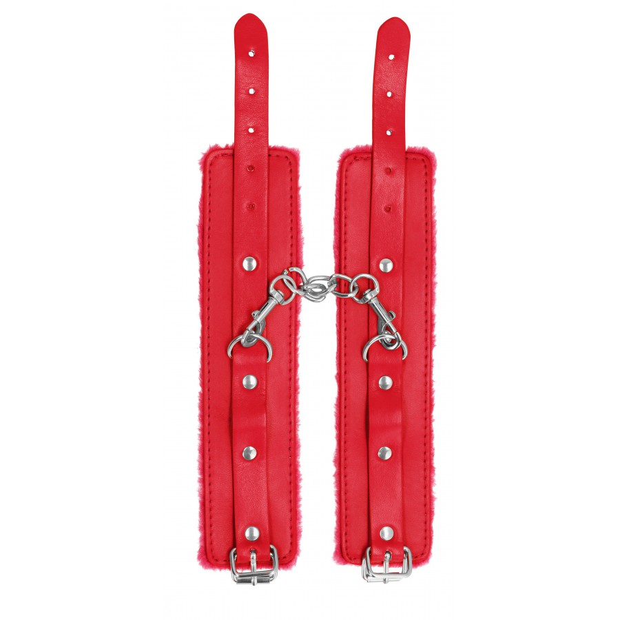 OUTCH !- Menottes de poignet Plush - MONT' A BORD SHOP