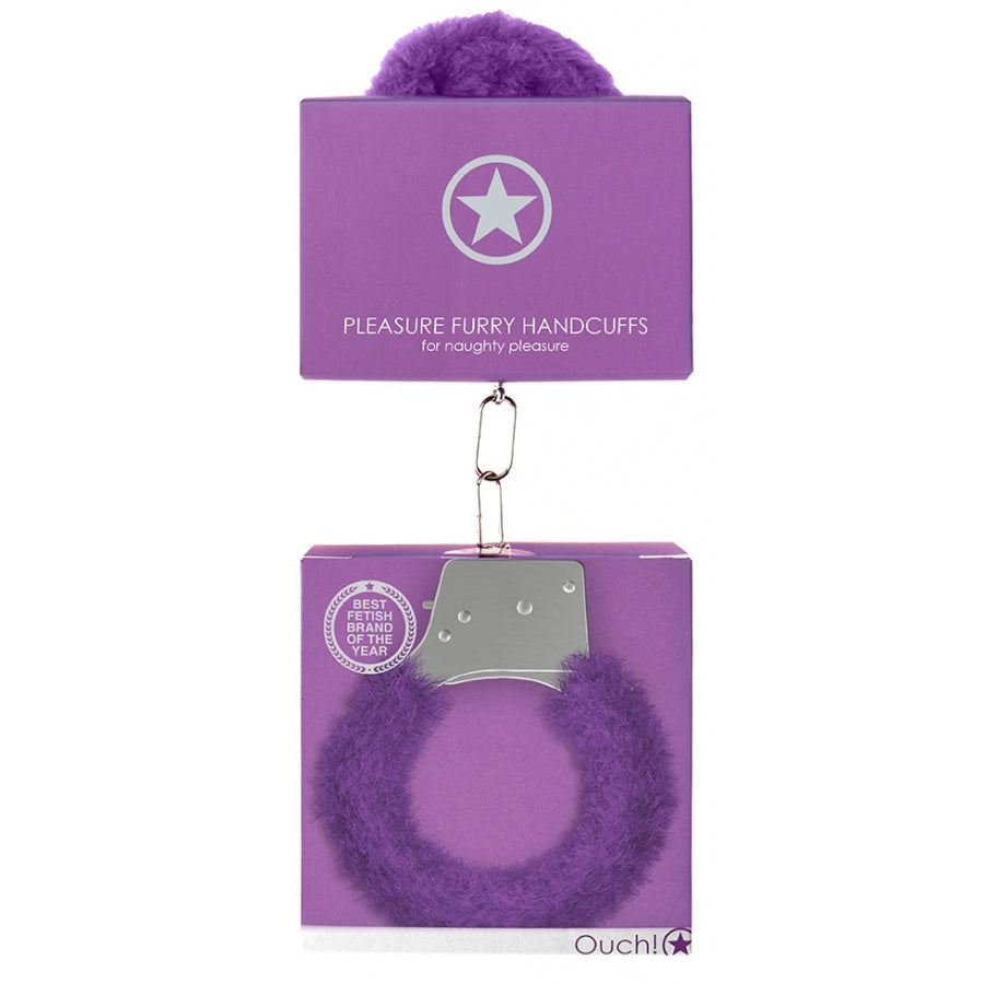 OUTCH !- Menottes Pleasure Furry - MONT' A BORD SHOP