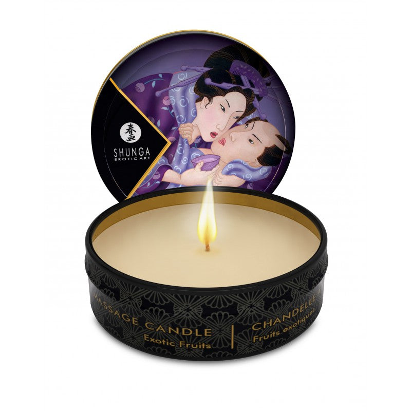 SHUNGA- Bougie de Massage Fruits Exotiques - MONT' A BORD SHOP