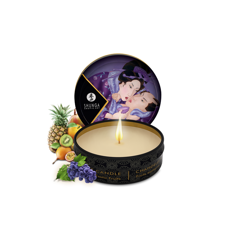SHUNGA- Bougie de Massage Fruits Exotiques - MONT' A BORD SHOP