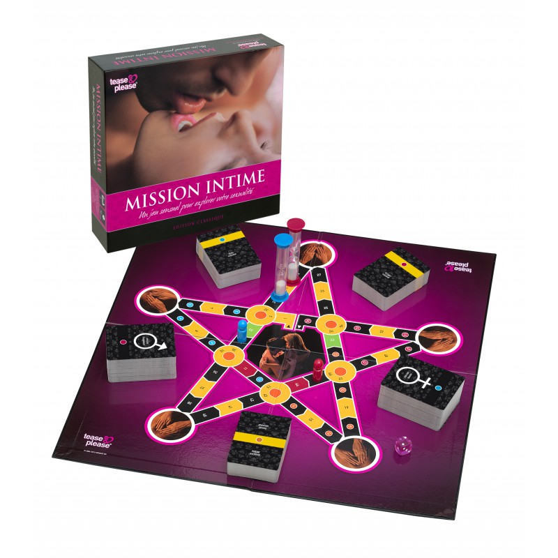 TEASE PLEASE- Jeu Mission Intime – Classique - MONT' A BORD SHOP