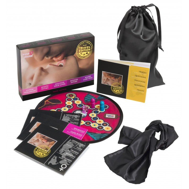 TEASE PLEASE- Jeu Mission intime – Voyage - MONT' A BORD SHOP