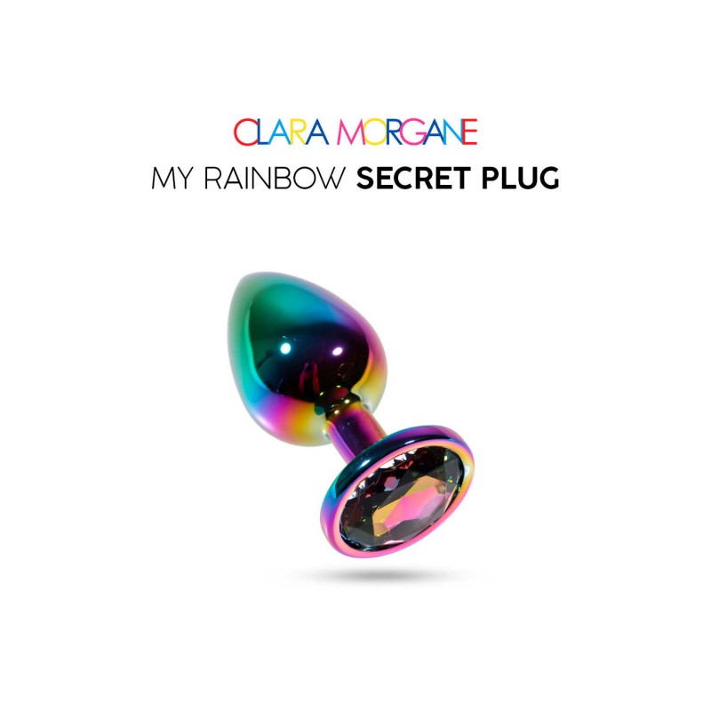CLARA MORGAN- My Rainbow Secret Plug Bijou Irisé - MONT' A BORD SHOP