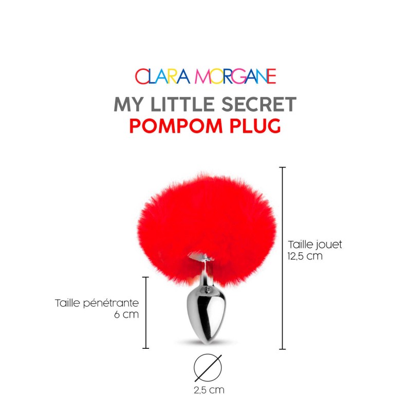 CLARA MORGANE- My little secret pompom plug - MONT' A BORD SHOP