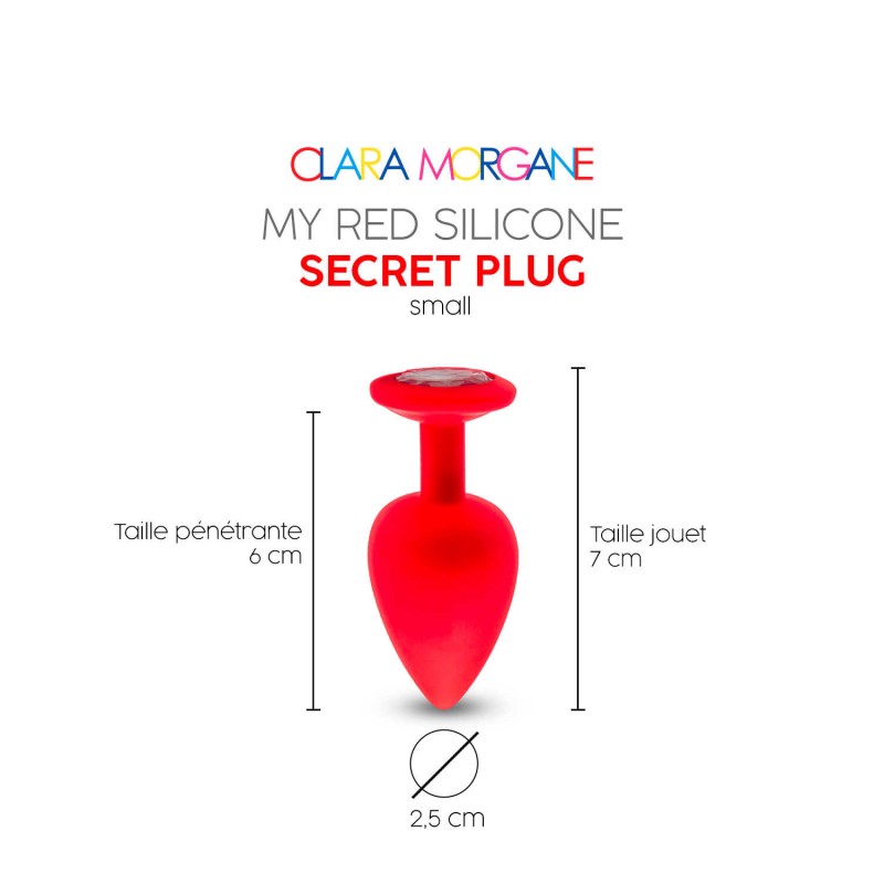 CLARA MORGANE- My Silicone Secret Plug - MONT' A BORD SHOP