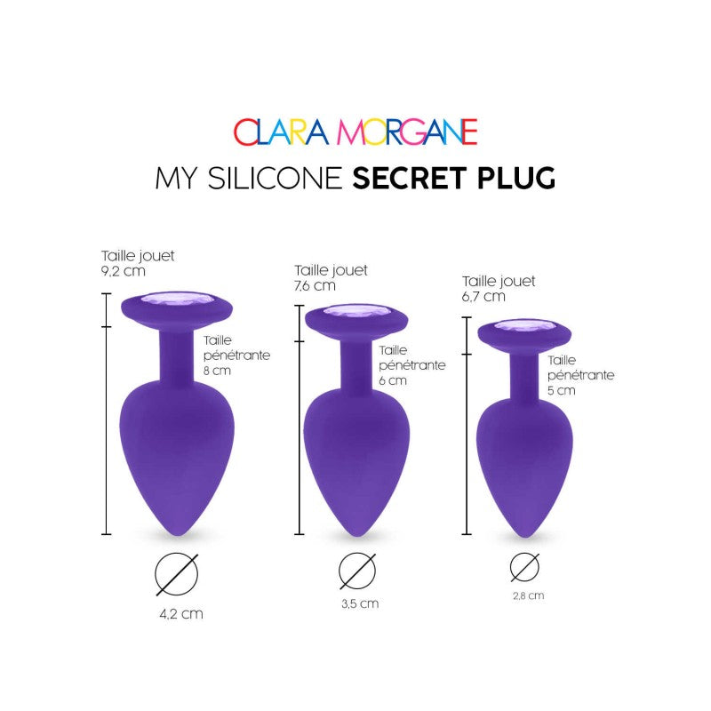 CLARA MORGANE- My Silicone Secret Plug - MONT' A BORD SHOP