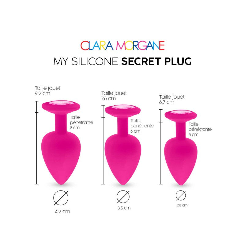 CLARA MORGANE- My Silicone Secret Plug - MONT' A BORD SHOP