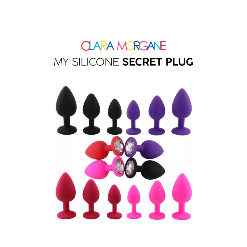 CLARA MORGANE- My Silicone Secret Plug - MONT' A BORD SHOP