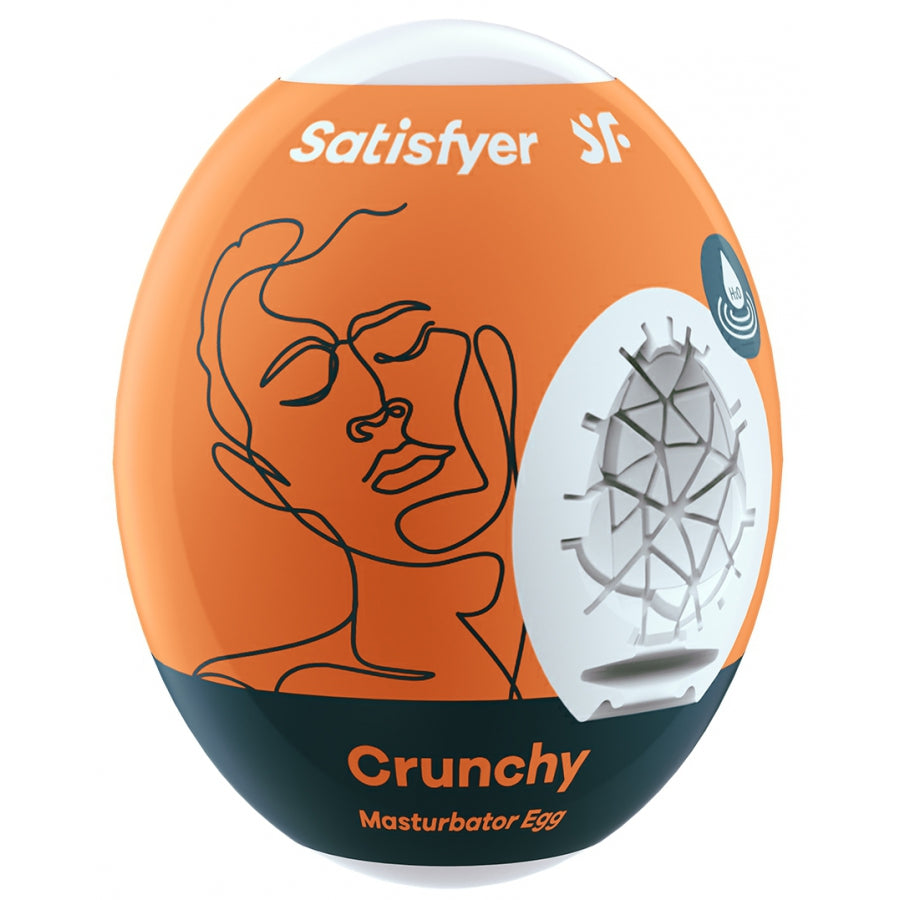 SATISFYER- Oeuf de masturbation Crunchy - MONT' A BORD SHOP