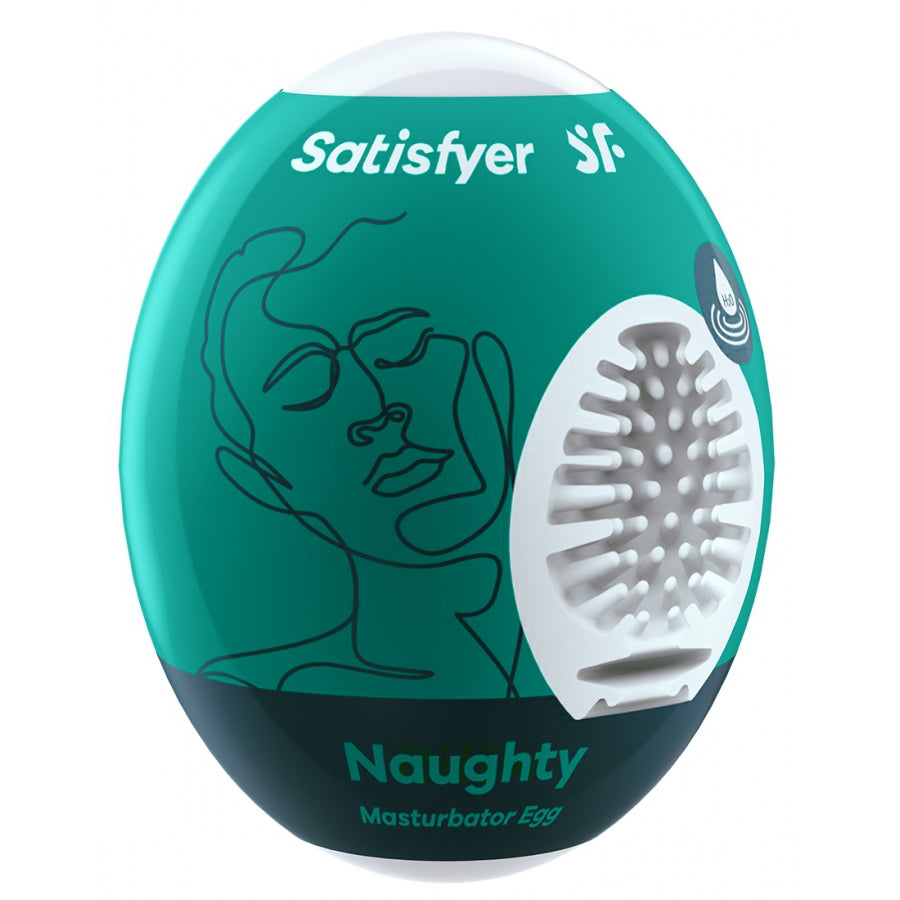 SATISFYER- Men Masturbator Egg Single Naughty - MONT' A BORD SHOP