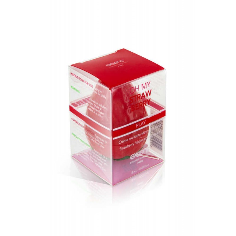 EXSENS-Oh my strawberry - Crème pour tétons - MONT' A BORD SHOP