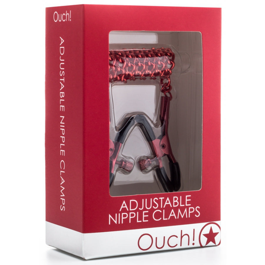 OUTCH !- Pince-tétons ajustables Nip Secrets Noire - MONT' A BORD SHOP