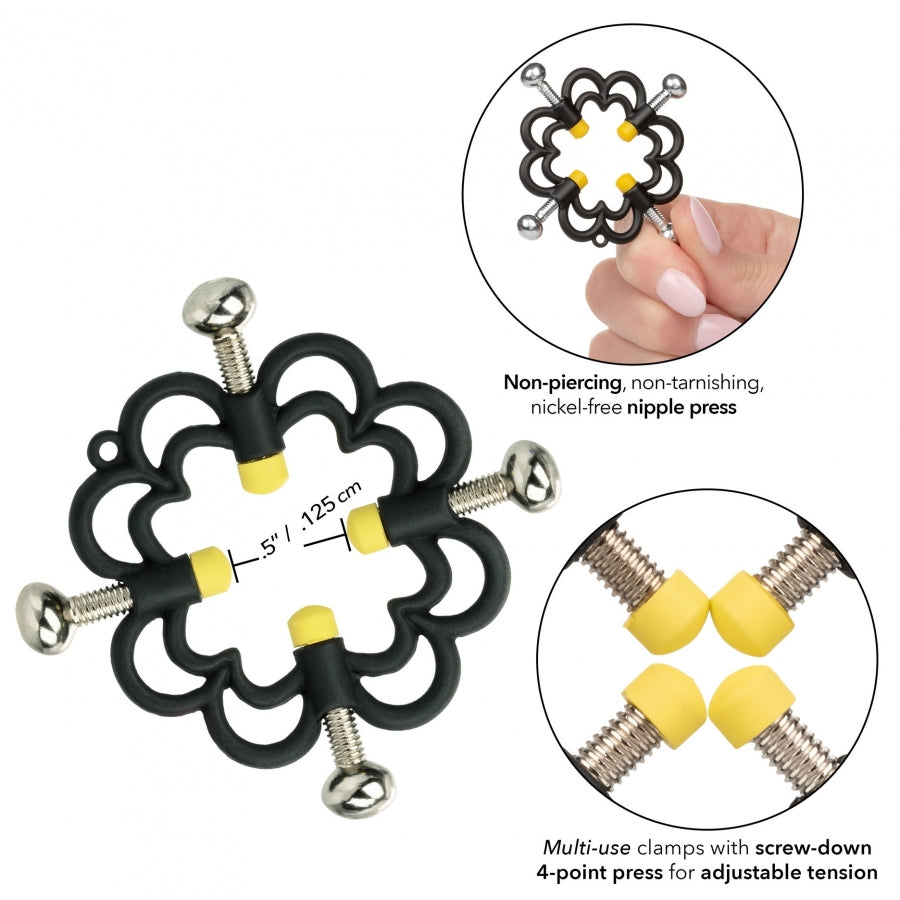 CALEXOTICS- Pince-Tétons Nipple Grips Boundless - MONT' A BORD SHOP