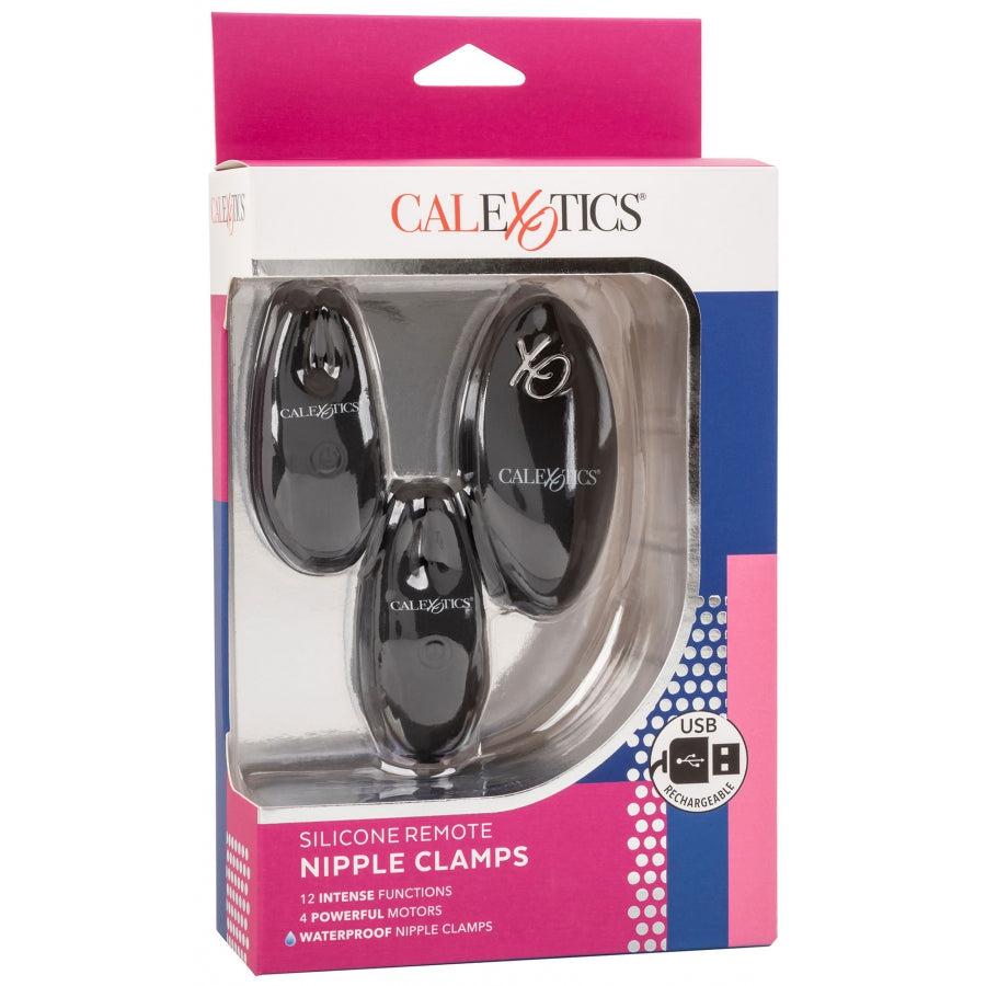 CALEXOTICS- Pince-Tétons vibrantes Clamps Vibe 12 Vibrations - MONT' A BORD SHOP