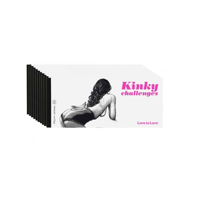 LOVE TO LOVE- Chéquier Kinky challenges par Apollonia Saintclai - MONT' A BORD SHOP