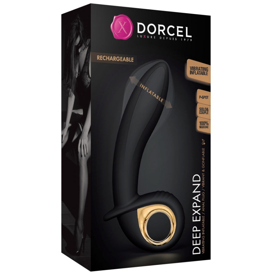 DORCEL- Plug gonflable vibrant Deep Expand - MONT' A BORD SHOP