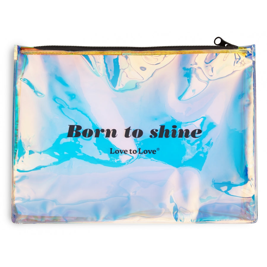 LOVE TO LOVE- Pochette de rangement Born to Shine Zip - MONT' A BORD SHOP