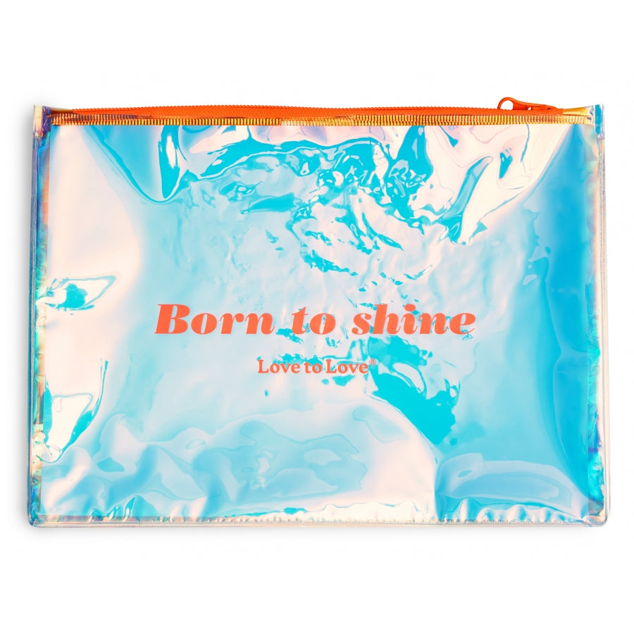 LOVE TO LOVE- Pochette de rangement Born to Shine Zip - MONT' A BORD SHOP