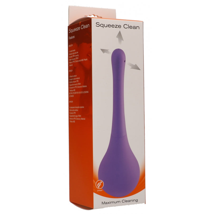 SEVEN CREATION-Poire anale Squeeze 14 x 2cm Violet - MONT' A BORD SHOP