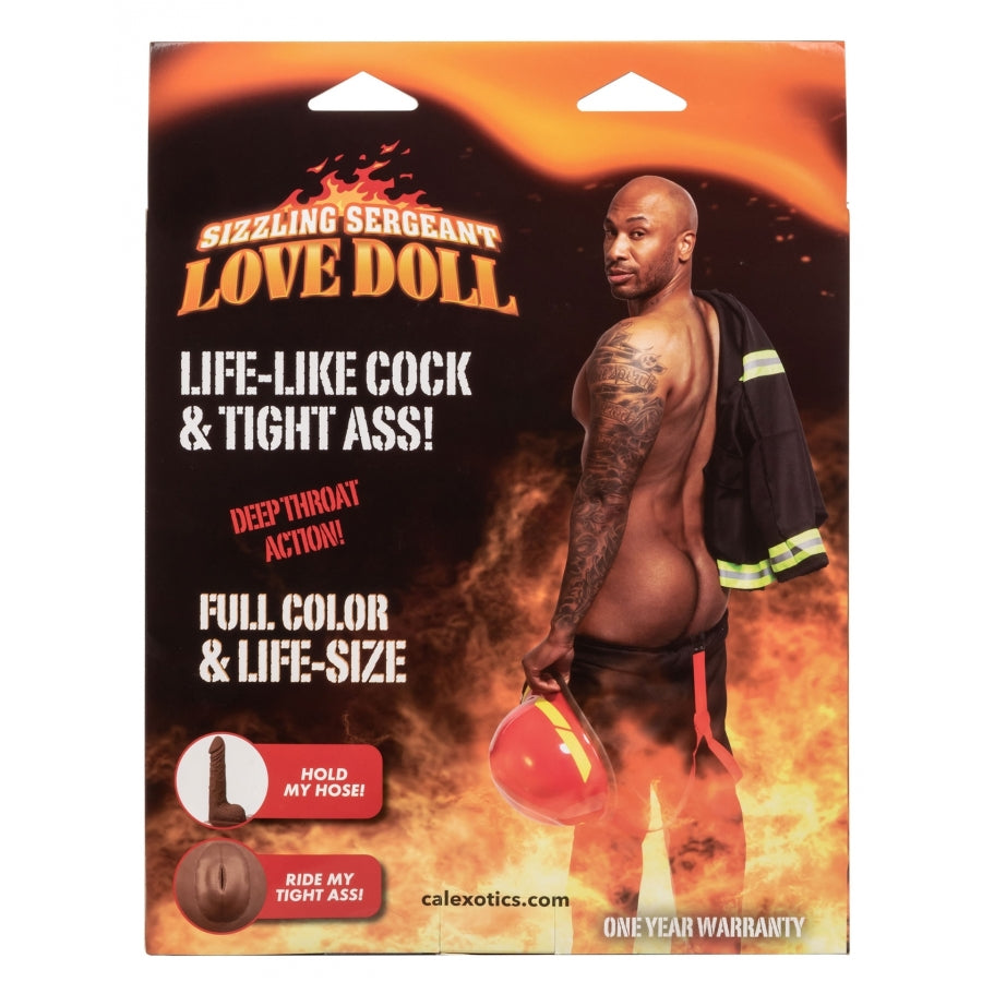 CALEXOTICS- Poupée gonflable Homme Sizzling Sergeant - MONT' A BORD SHOP