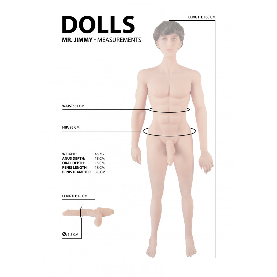 DOLLS- Poupée JIMMY - MONT' A BORD SHOP