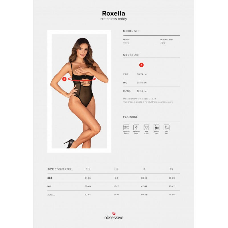OBSESSIVE- Roxelia body ouvert - MONT' A BORD SHOP