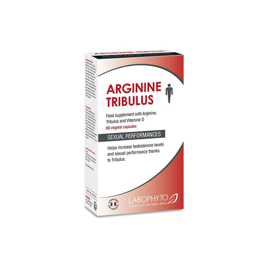 LABOPHYTO- Stimulant sexuel Arginine Tribulus- Boite de 60 gélules - MONT' A BORD SHOP