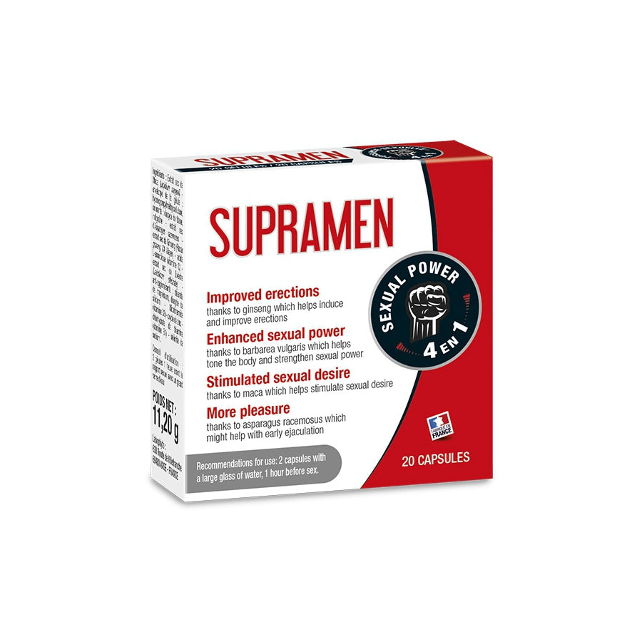 LABOPHYTO- Stimulant Supramen 20 gélules - MONT' A BORD SHOP