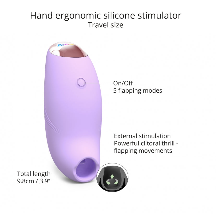 LOVE TO LOVE- Stimulateur de clitoris Believer - MONT' A BORD SHOP
