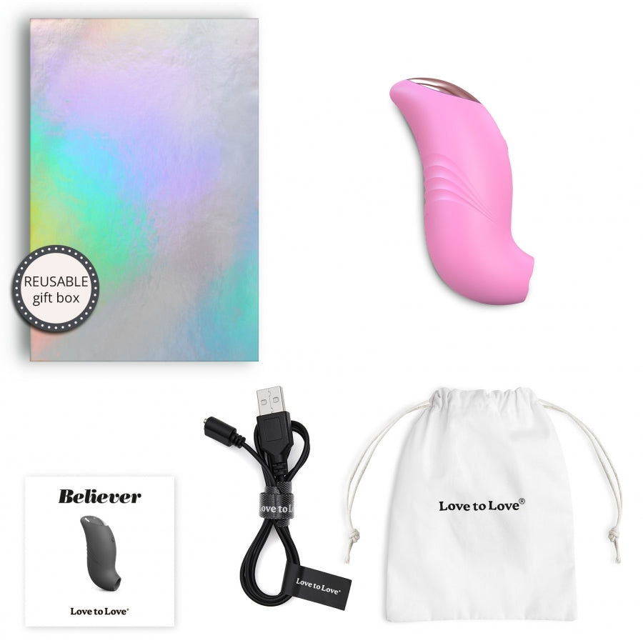 LOVE TO LOVE- Stimulateur de clitoris Believer - MONT' A BORD SHOP
