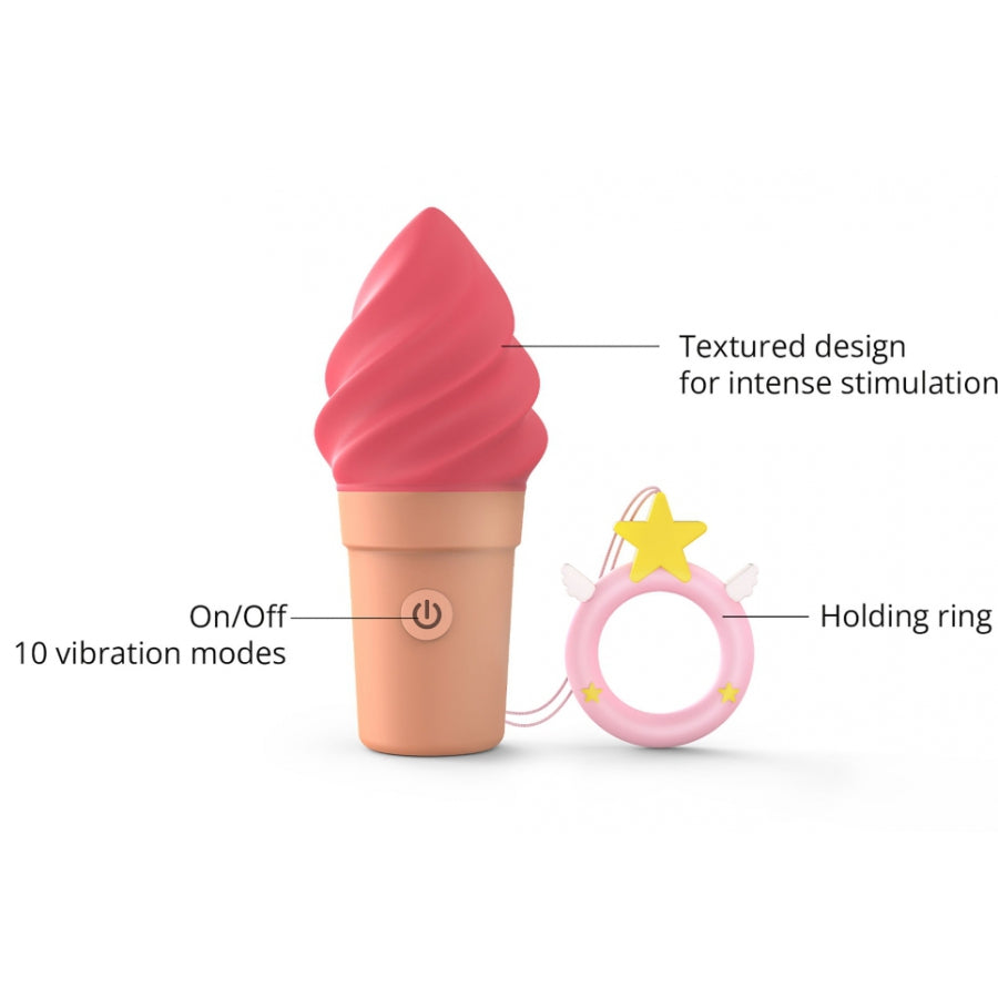 LOVE TO LOVE- Stimulateur de clitoris Cand'Ice Raspberry Jolly - MONT' A BORD SHOP