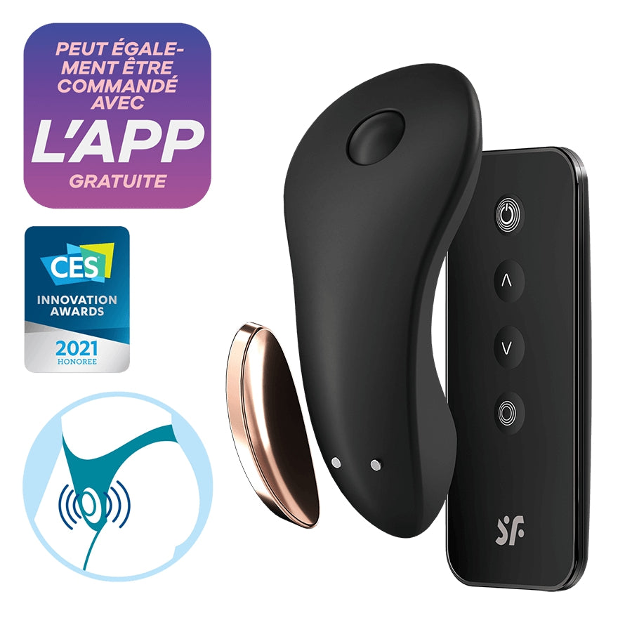 SATISFYER- Stimulateur de clitoris LITTLE SECRET - MONT' A BORD SHOP
