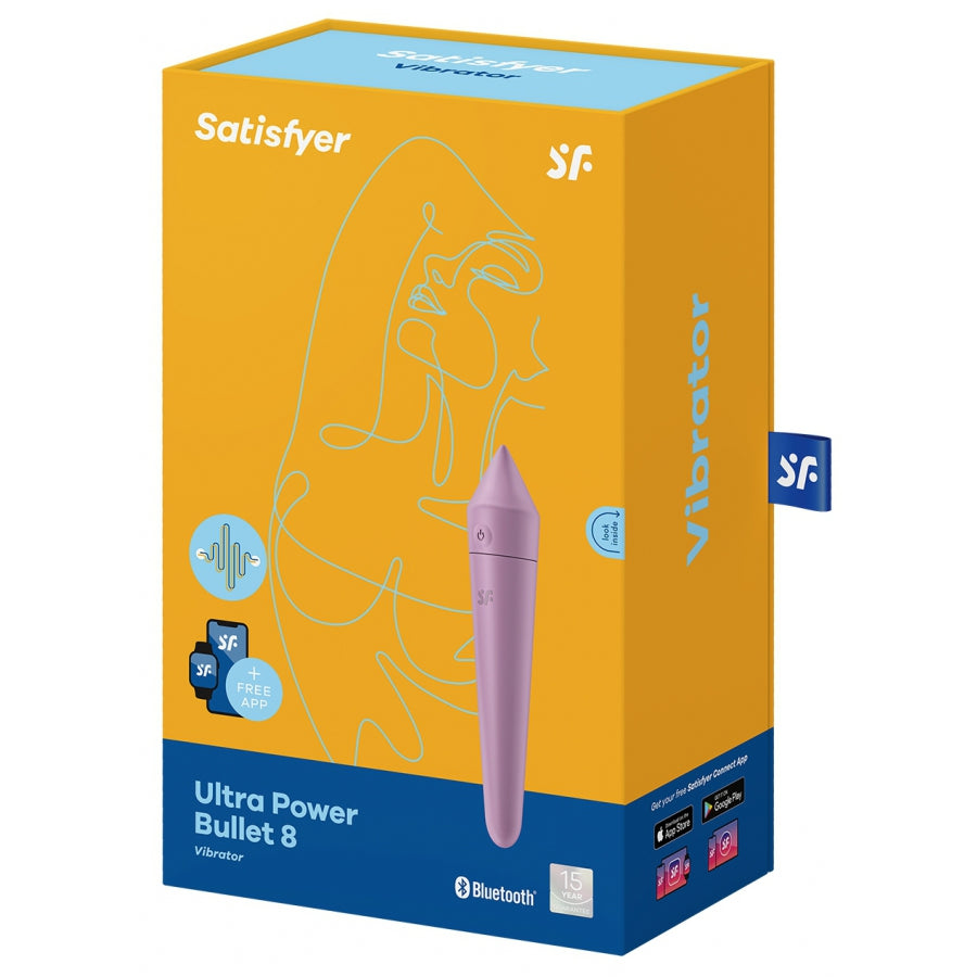 SATISFYER- Stimulateur de clitoris Ultra Power Bullet 8 - MONT' A BORD SHOP