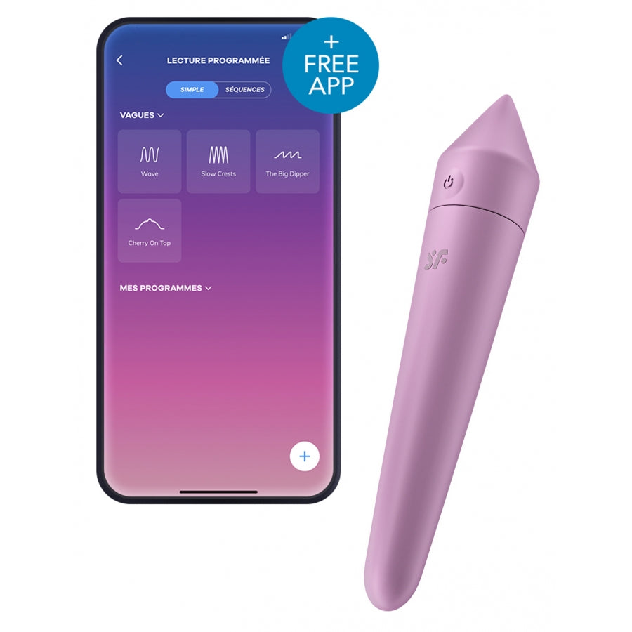 SATISFYER- Stimulateur de clitoris Ultra Power Bullet 8 - MONT' A BORD SHOP