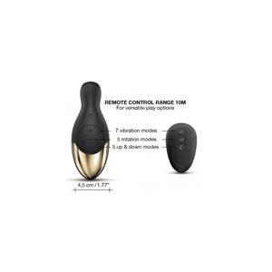 Dorcel P-joy Double Action Prostate Massager - Black