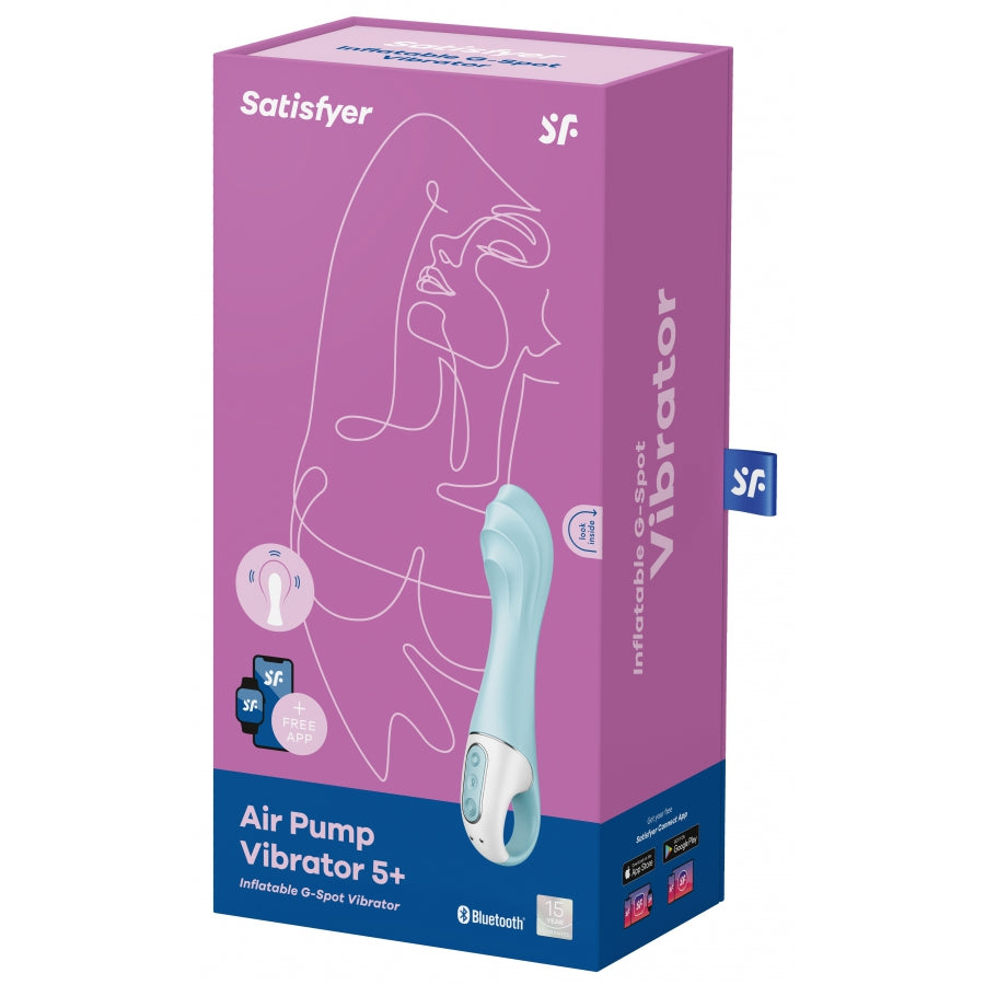 SATISFYER- Air Pump Vibrator 5 Connect App - MONT' A BORD SHOP