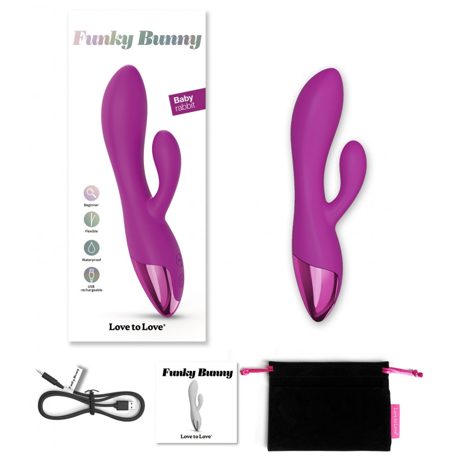 LOVE TO LOVE- Vibro Rabbit Funky Bunny Love - MONT' A BORD SHOP