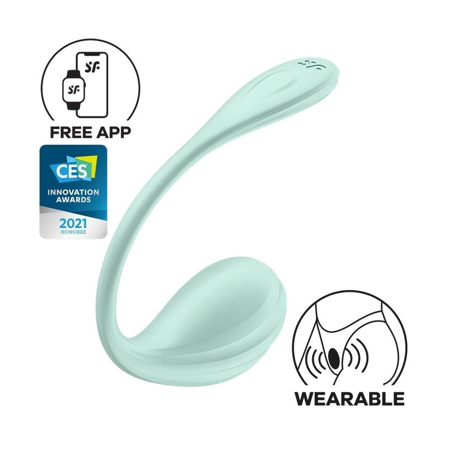 SATISFYER- Vibromasseur Connect Point G Smooth Petal SATISFYER- Vibromasseur Connect Point G Smooth Petal