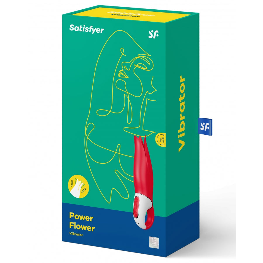 SATISFYER- Vibromasseur Power Flower - MONT' A BORD SHOP