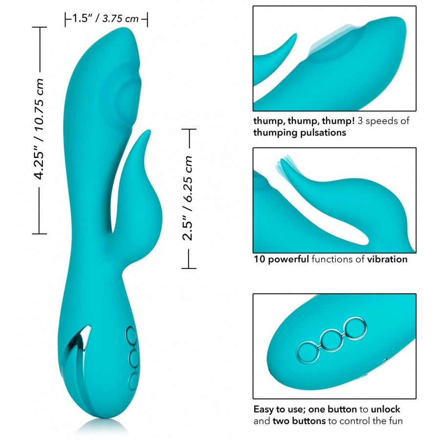 CALIFORNIA DREAMING- Vibromasseur Rabbit Santa Monica Starlet - MONT' A BORD SHOP