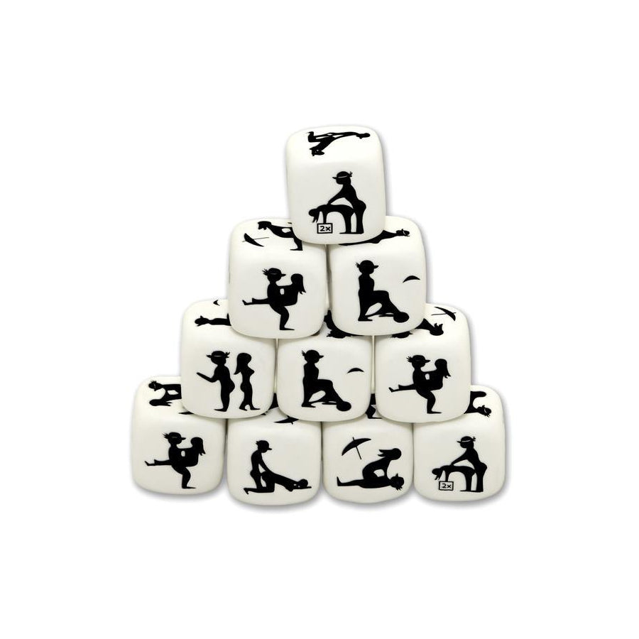 GENERIQUE- Dé sexuel 6 Positions - MONT' A BORD SHOP